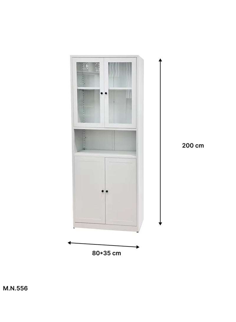 Concent Versatile White Iron Cupboard - Image 4